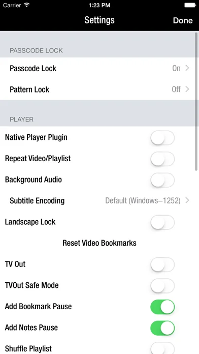 Azul - Video Player for iPhone screenshot 3