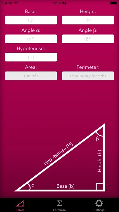 Trigonometrie Hilfe screenshot 1