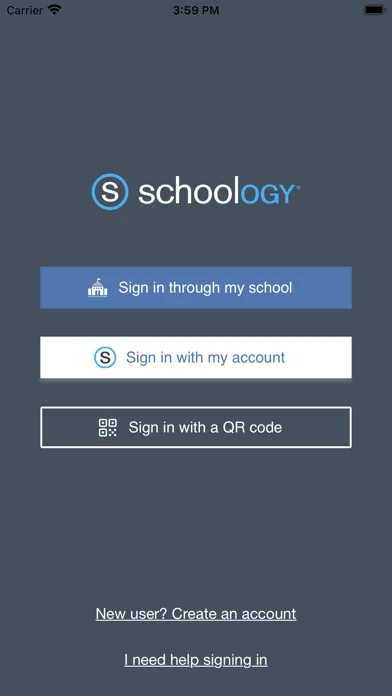 Schoology screenshot 1