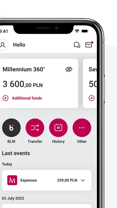 Bank Millennium screenshot 1