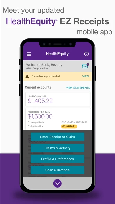 EZ Receipts screenshot 1