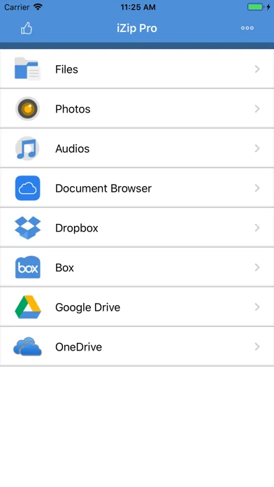 iZip - Zip Unzip Unrar screenshot 1