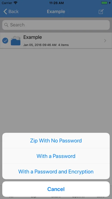 iZip - Zip Unzip Unrar screenshot 4