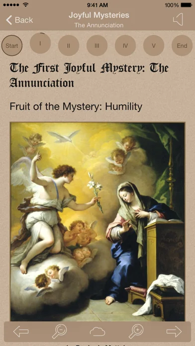 Scriptural Rosary screenshot 1