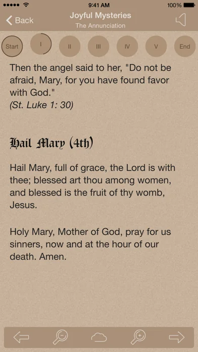 Scriptural Rosary screenshot 2