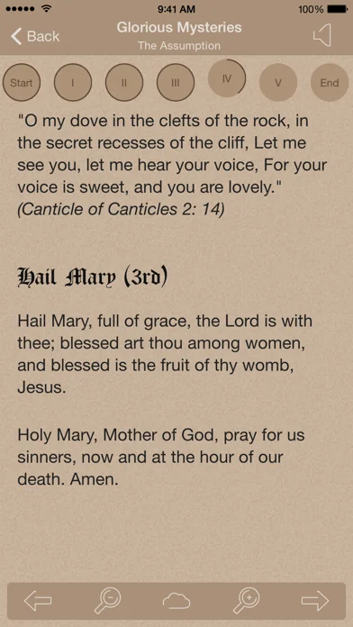 Scriptural Rosary screenshot 4