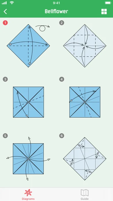Origami Blumen screenshot 3