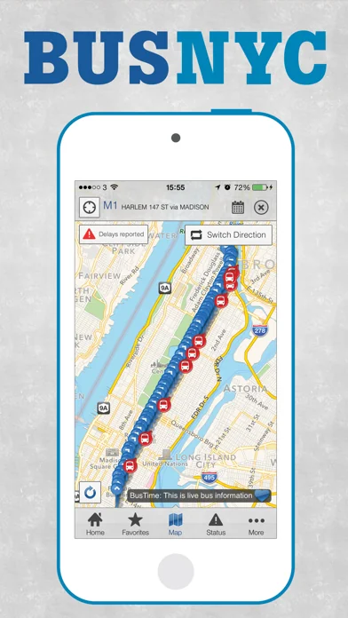 Bus New York City screenshot 1