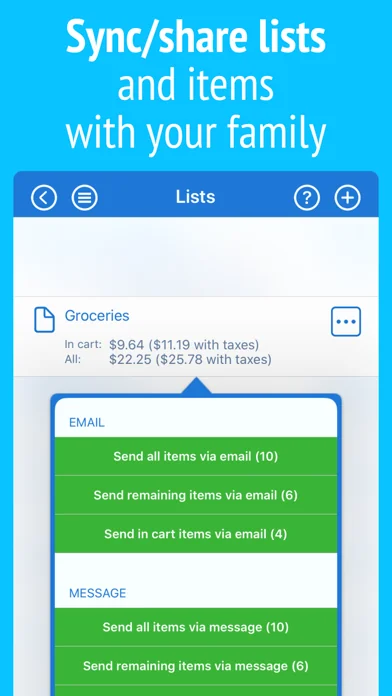 IntelliList - Shopping List screenshot 3