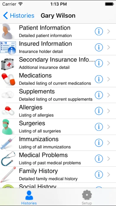 Family Medical Information