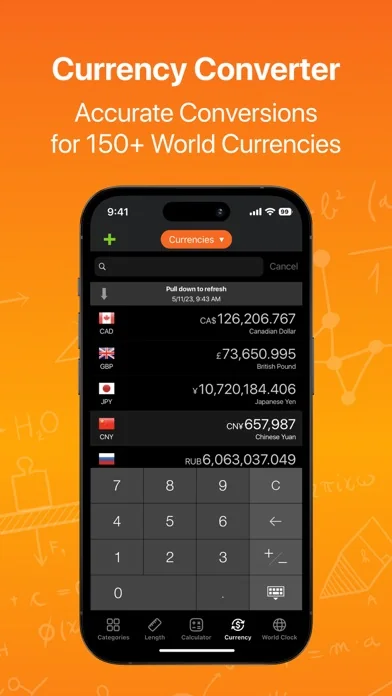 CalConvert: Currency Converter screenshot 1