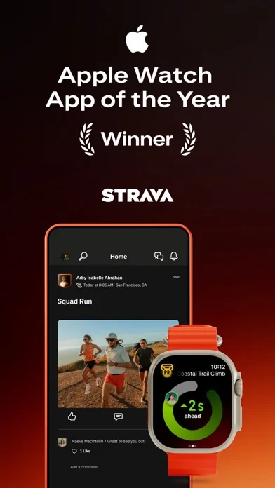 Strava: Run, Bike, Walk screenshot 1