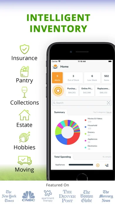 Nest Egg - Inventar screenshot 1