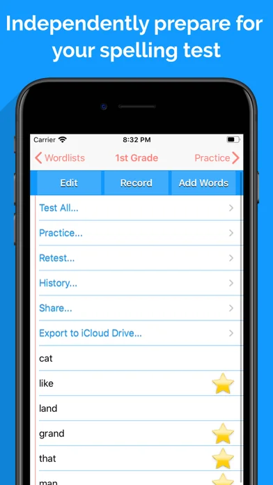 Spelling Notebook Premium screenshot 2