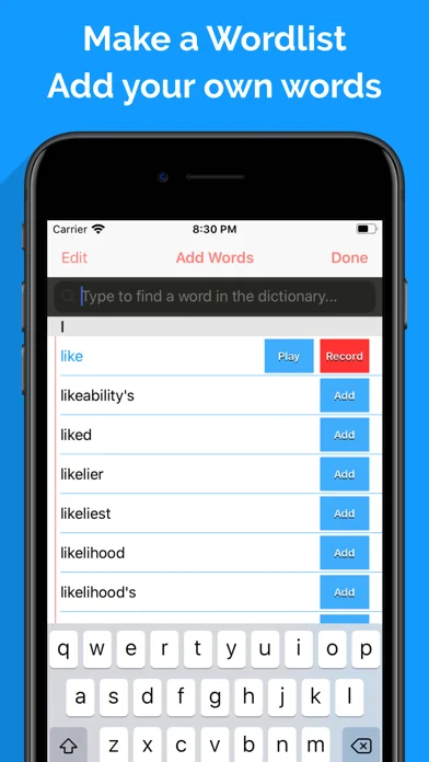 Spelling Notebook Premium screenshot 3
