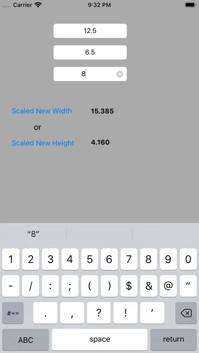 Scaling for a New Size