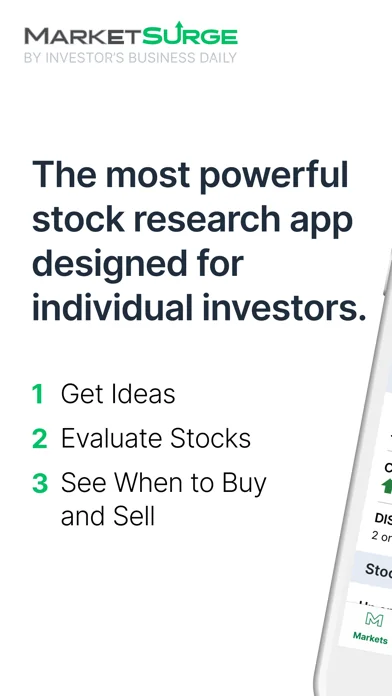 MarketSurge - Stock Research