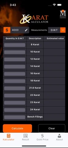 Karat Kalculator