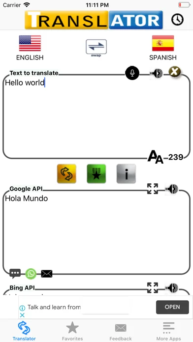 Spanish Translator Pro