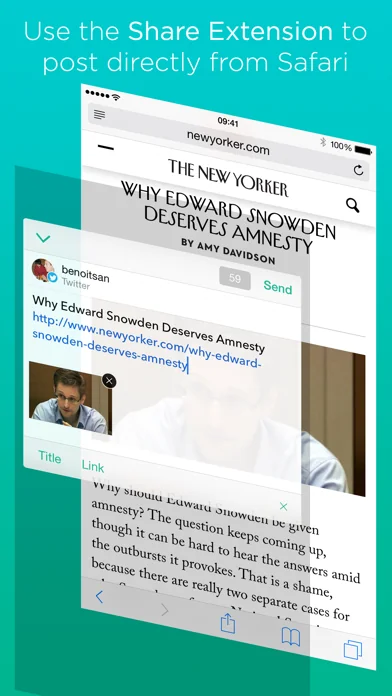 Linky: Share links & more screenshot 1