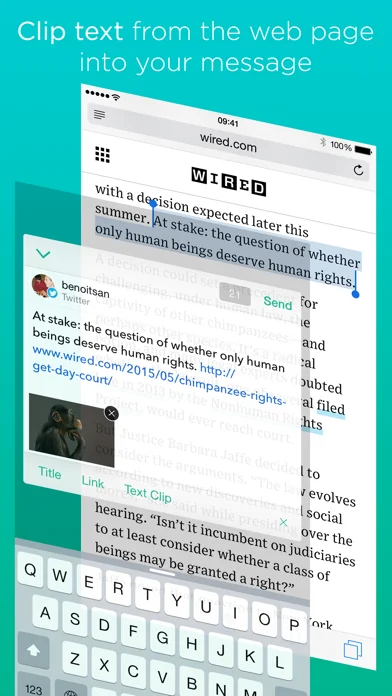 Linky: Share links & more screenshot 3