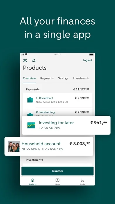 ABN AMRO screenshot 1