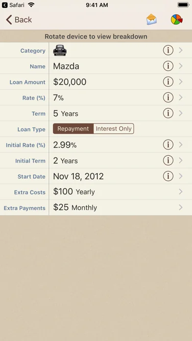 Loan Calculator + screenshot 2