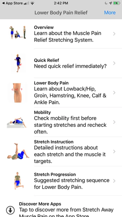 Stretch For Pain Relief Lower