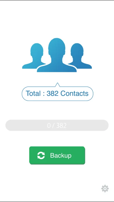 My Contacts Backup screenshot 1