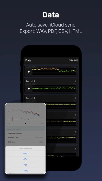 Dezibel X - dBA Lärm Messgerät screenshot 4