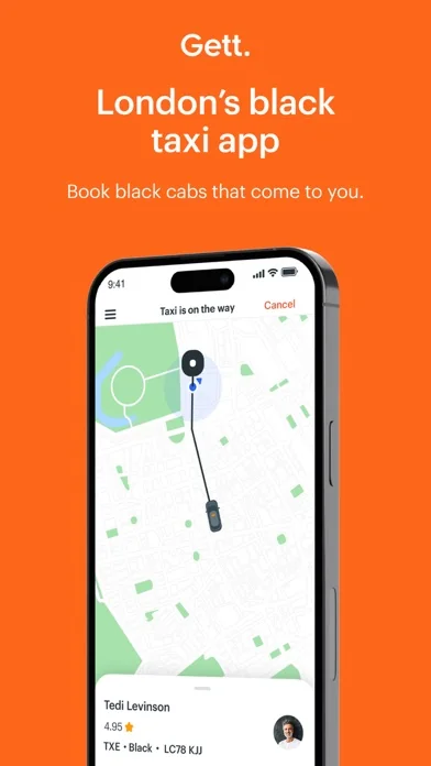 Gett: Book London black taxis
