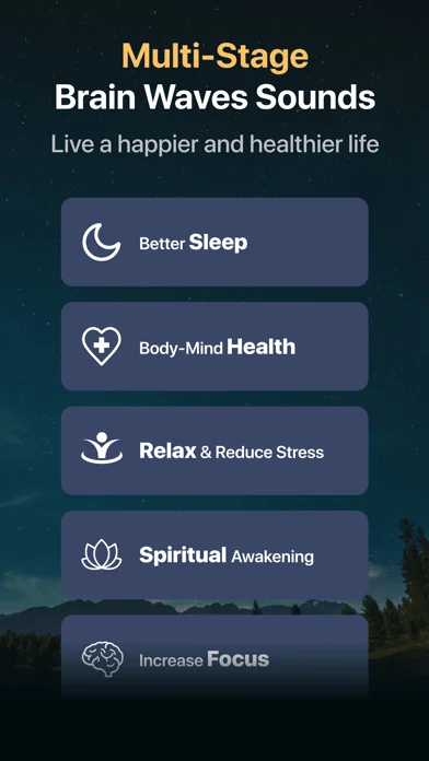 Brainwaves -- Binaural Beats screenshot 2