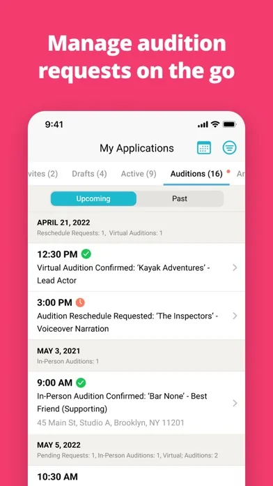 StarNow Audition Finder screenshot 4