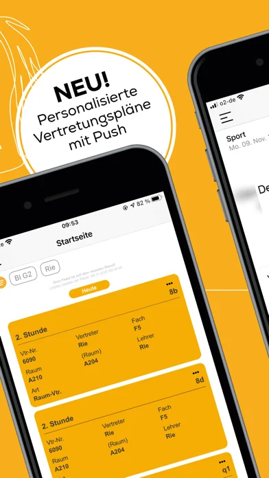 DSBmobile screenshot 2