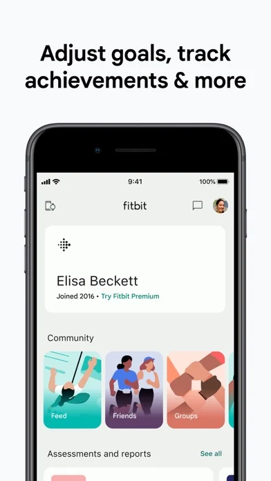 Fitbit – Gesundheit & Fitness screenshot 4