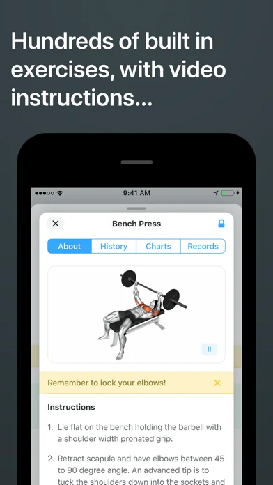 Strong Workout Tracker Gym Log screenshot 2