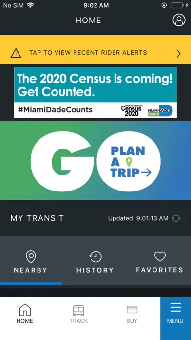 GO Miami-Dade Transit screenshot 1