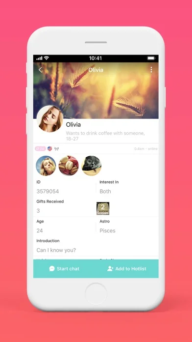 SayHi Chat screenshot 2
