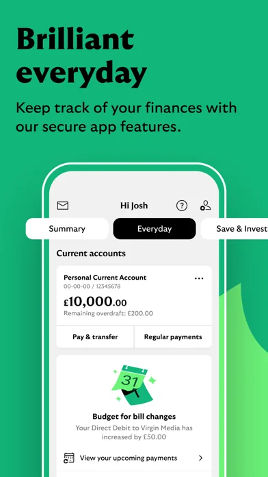 Lloyds Mobile Banking screenshot 1