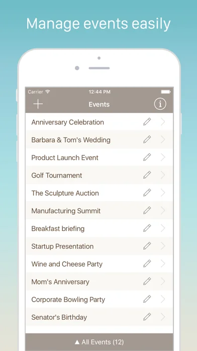 Guest List Organizer Pro screenshot 4