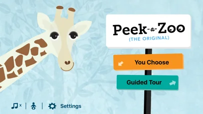 Animals Sounds: Peek-a-Zoo screenshot 1
