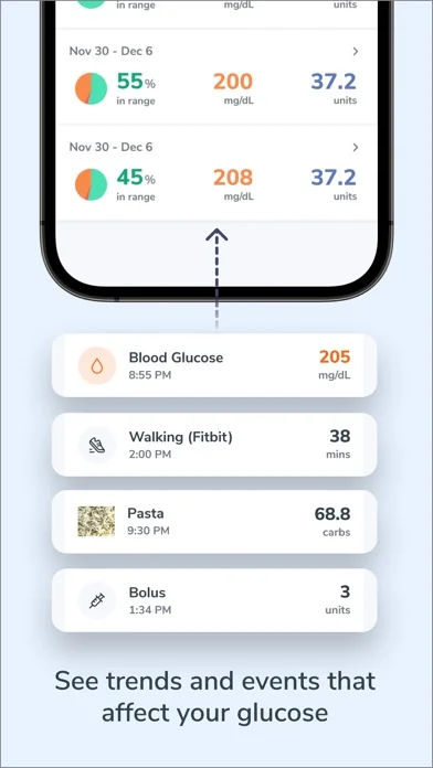 Glooko – Diabetes verfolgen screenshot 3