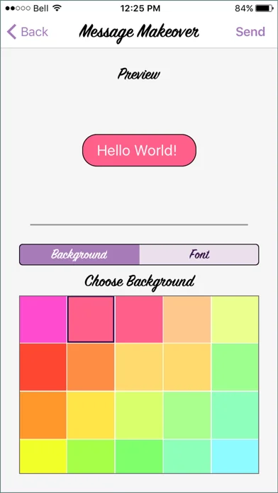 Message Makeover - Colorful Text Message Bubbles screenshot 2