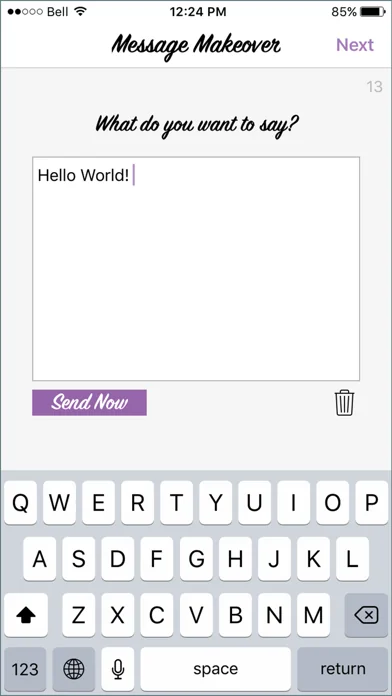Message Makeover - Colorful Text Message Bubbles screenshot 3
