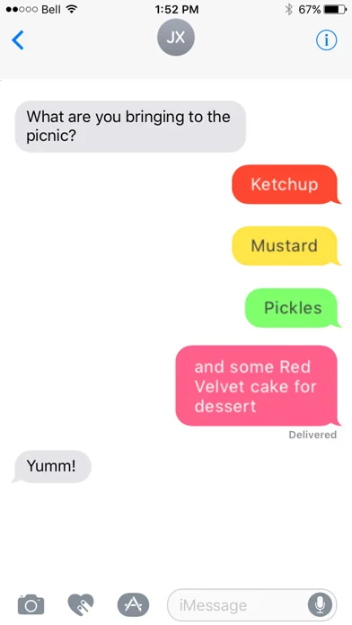 Message Makeover - Colorful Text Message Bubbles screenshot 4