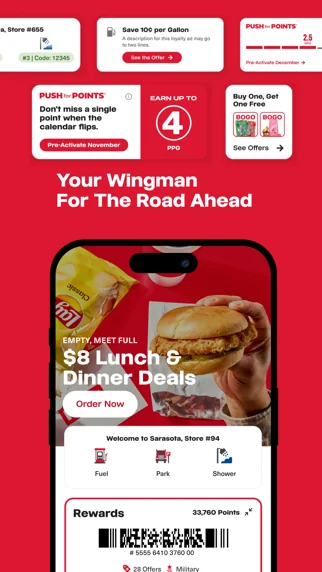 Pilot: myRewards screenshot 1