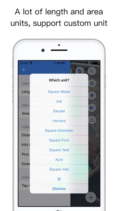 Planimeter Pro for map measure screenshot 4