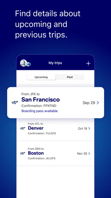 JetBlue - Book & manage trips screenshot 4