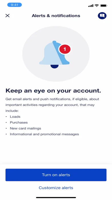PrepaidCardConnect screenshot 2