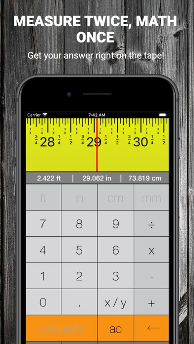 Tape Measure Calculator Pro screenshot 1